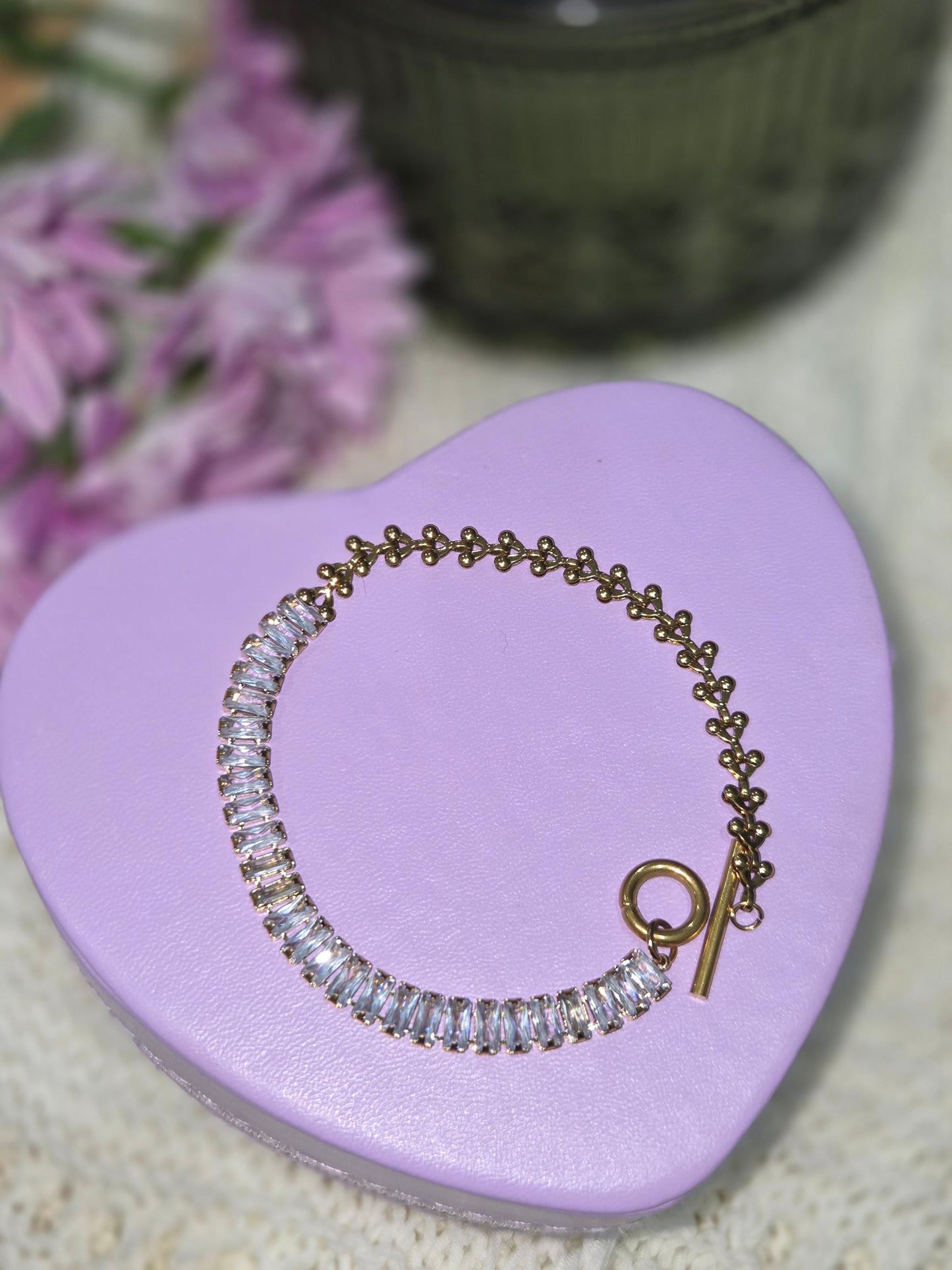 Casual Modern Style Geometric Heart Shape 304 Stainless Steel Bracelet