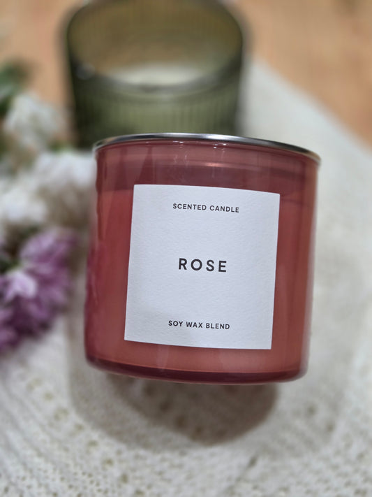 Scented Candle Rose